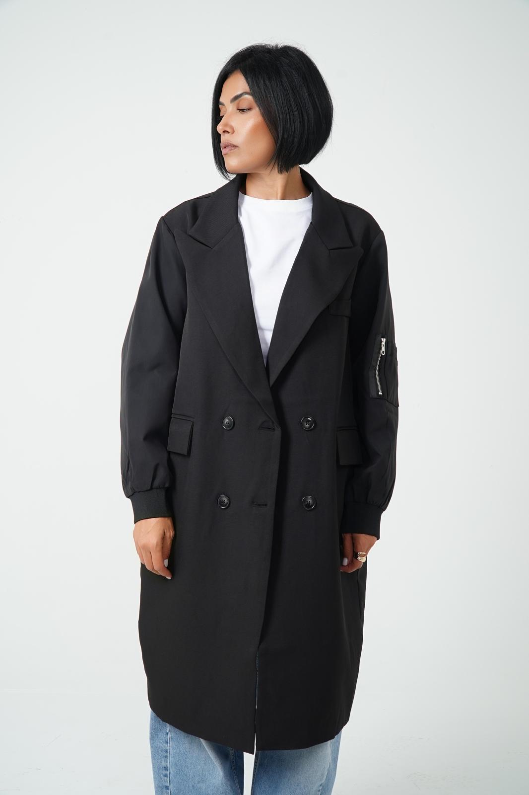 Orly Blazer Bomber, Black porté par Storymum