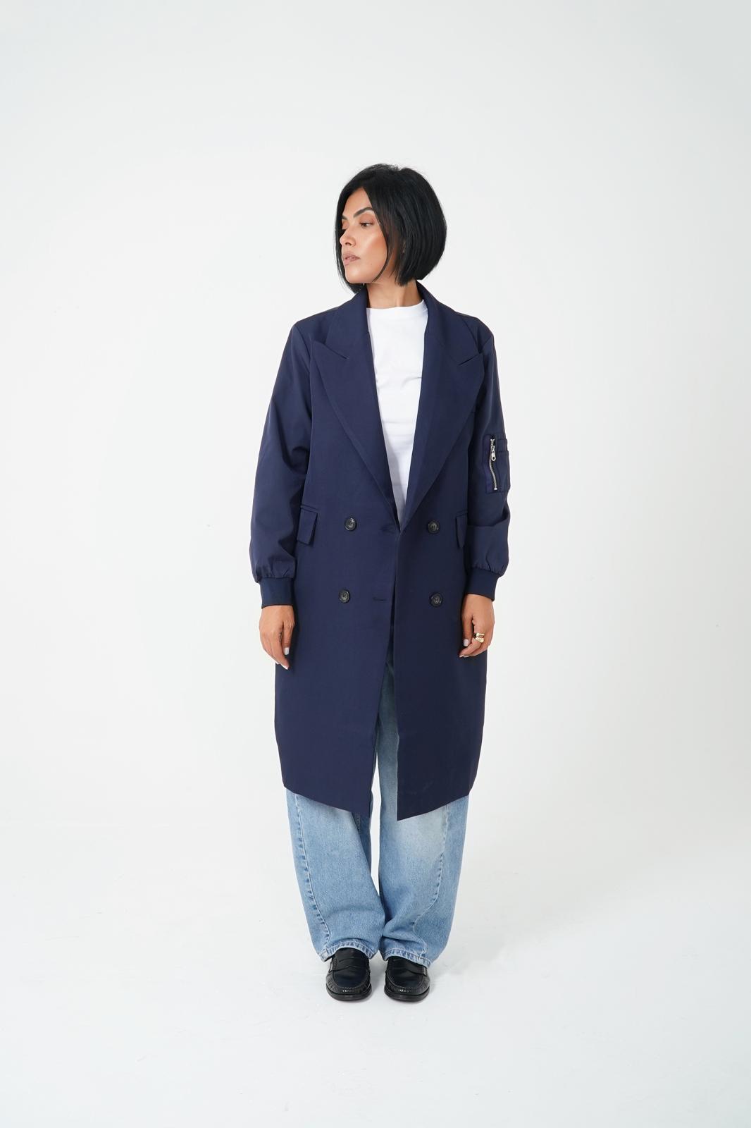 Orly Blazer Bomber, Navy
